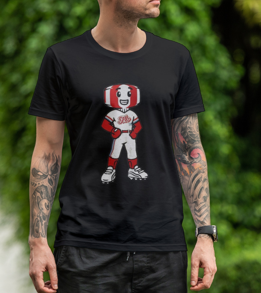 Florence Y’alls Flo Baseball Mascot Character T-Shirt