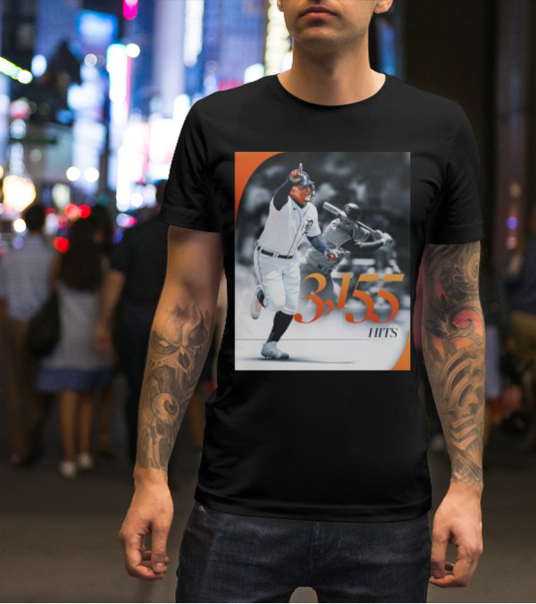 Miguel Cabrera 3155 Hits T-Shirt