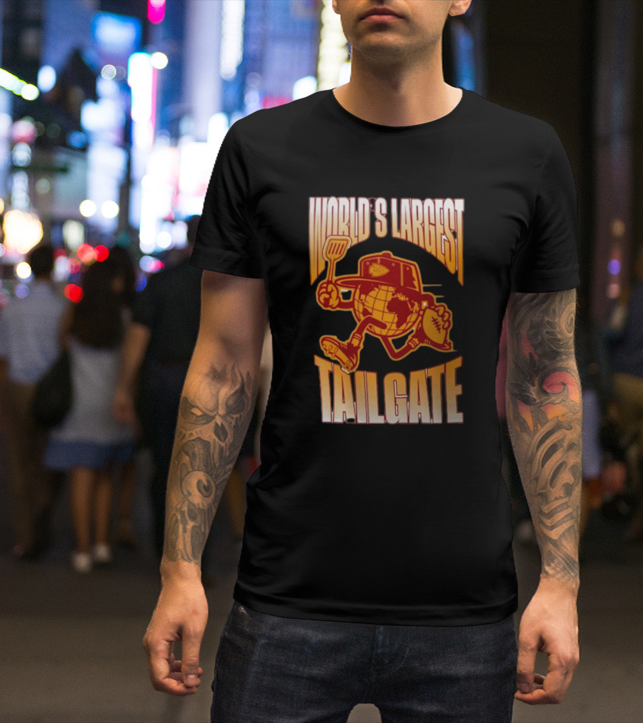 Kansas City Chiefs World's Largest Tailgate Prime Time Starter T-Shirt
