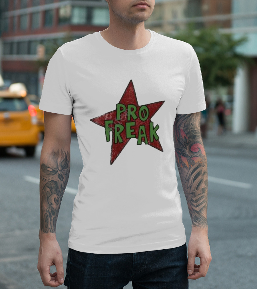Pro Freak Star Design Tour T-Shirt