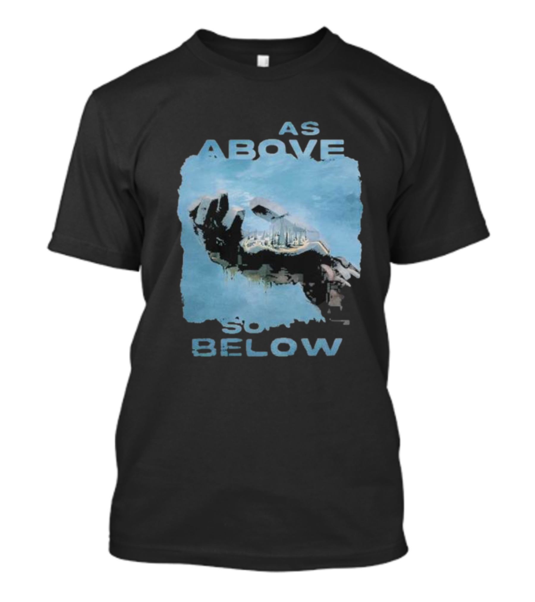 Fixt Essenger X Cryoshell As Above So Below Floating City Reflection T-Shirt