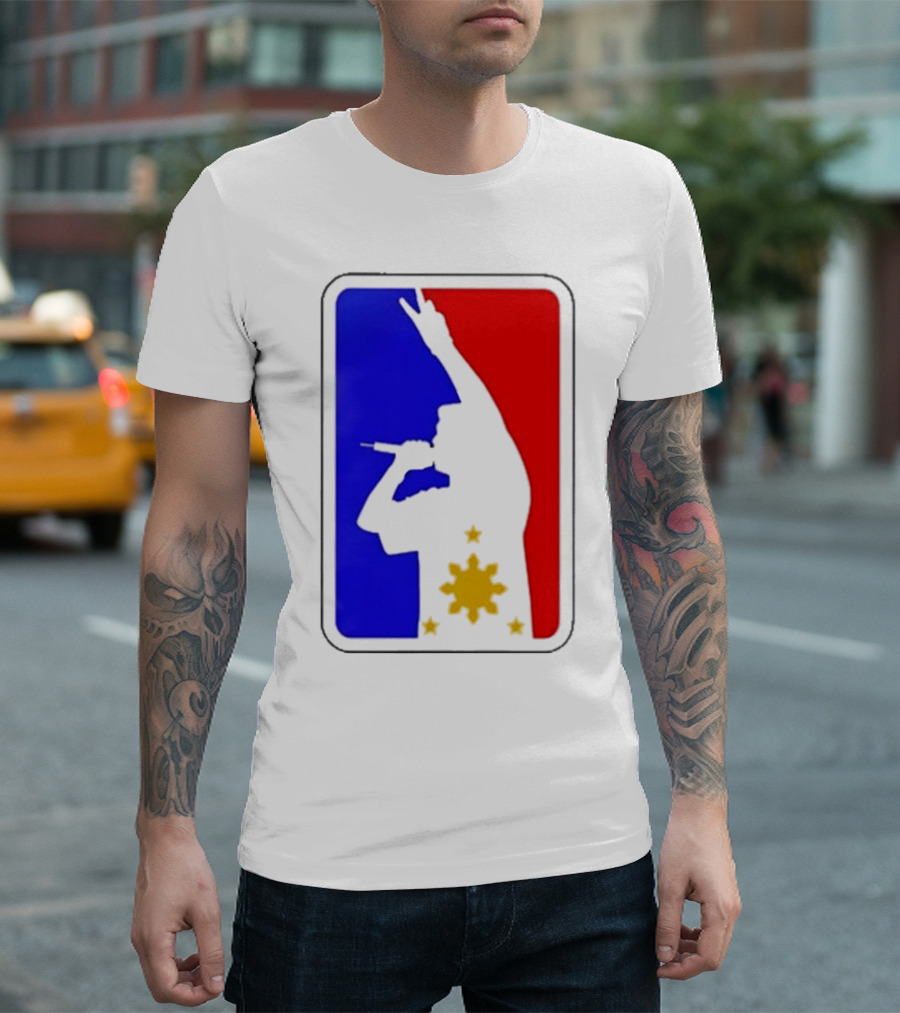 Francis Magalona Pinoy Philippine Flag Colors T-Shirt