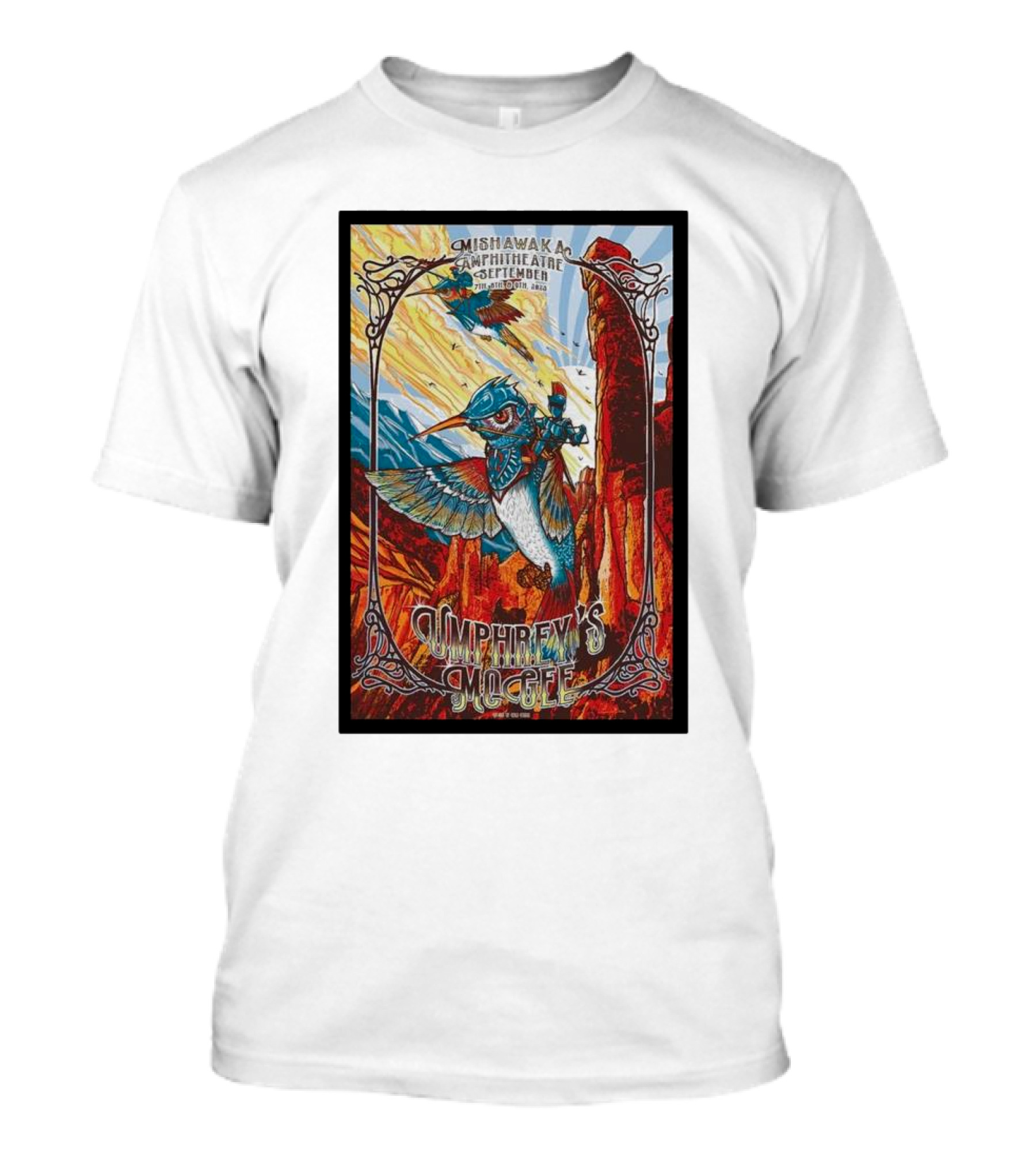 Umphrey’s McGee Live At Mishawaka Amphitheatre September 7-8-9 T-Shirt