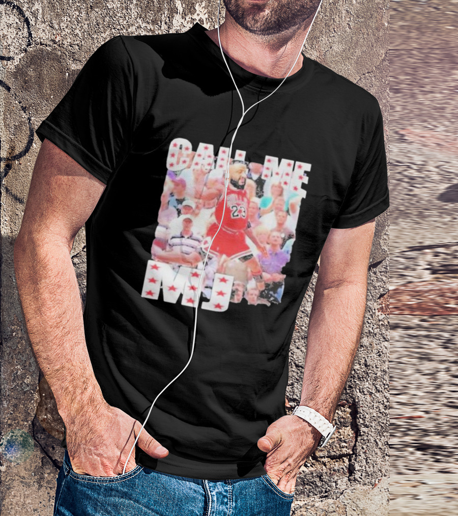 Call Me MJ Basketball Legend Jersey 23 Stars T-Shirt