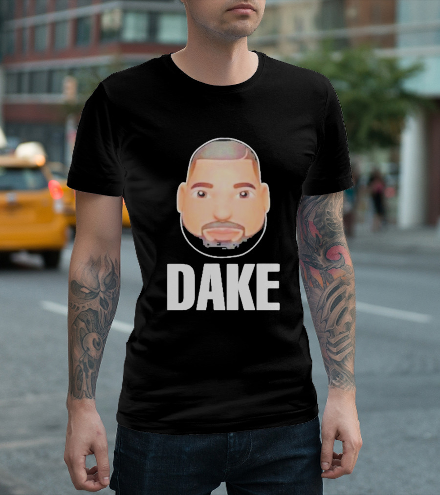 Dake Emoji Face Meme T-Shirt