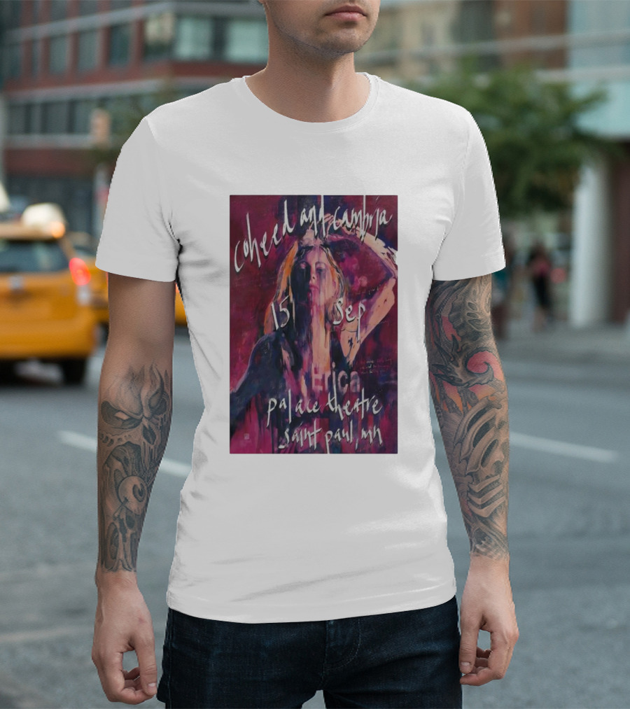 Coheed and Cambria 15 Sep Palace Theatre Saint Paul MN T-Shirt
