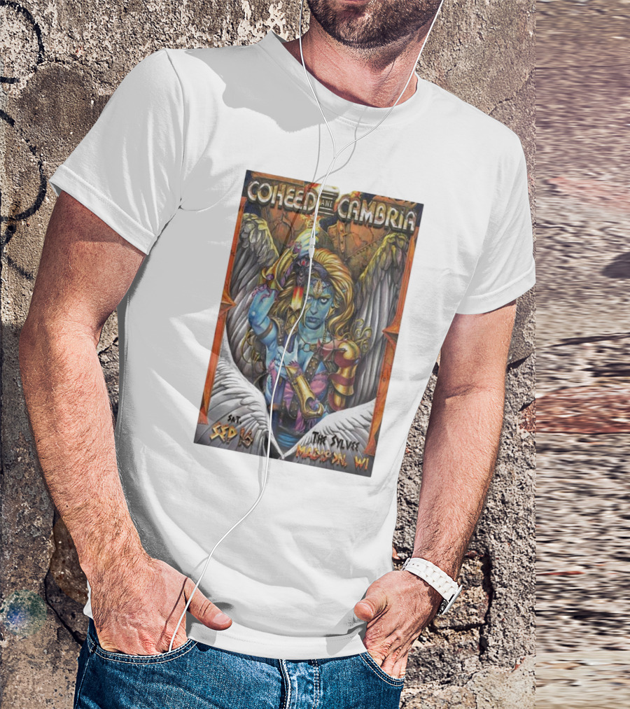 Coheed And Cambria Sat Sep 16 The Sylvee Madison WI T-Shirt