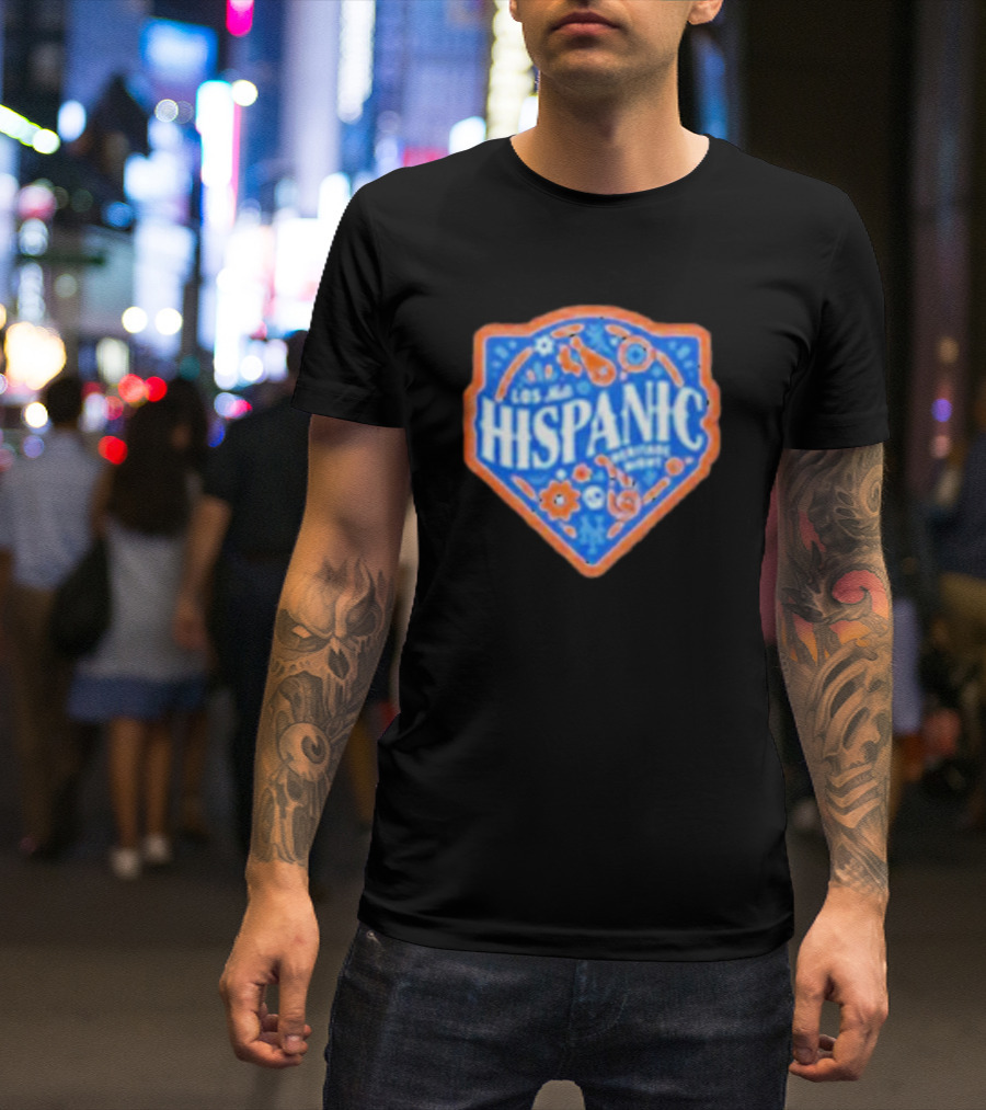 Los Mets Hispanic Heritage Night Híjole Floral T-Shirt