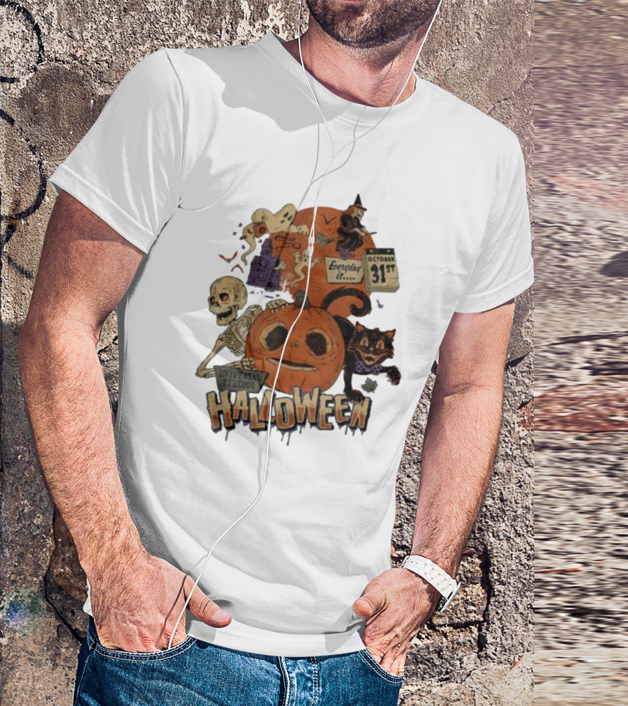 Universal Studios Halloween October 31st Everyday Is Halloween T-Shirt