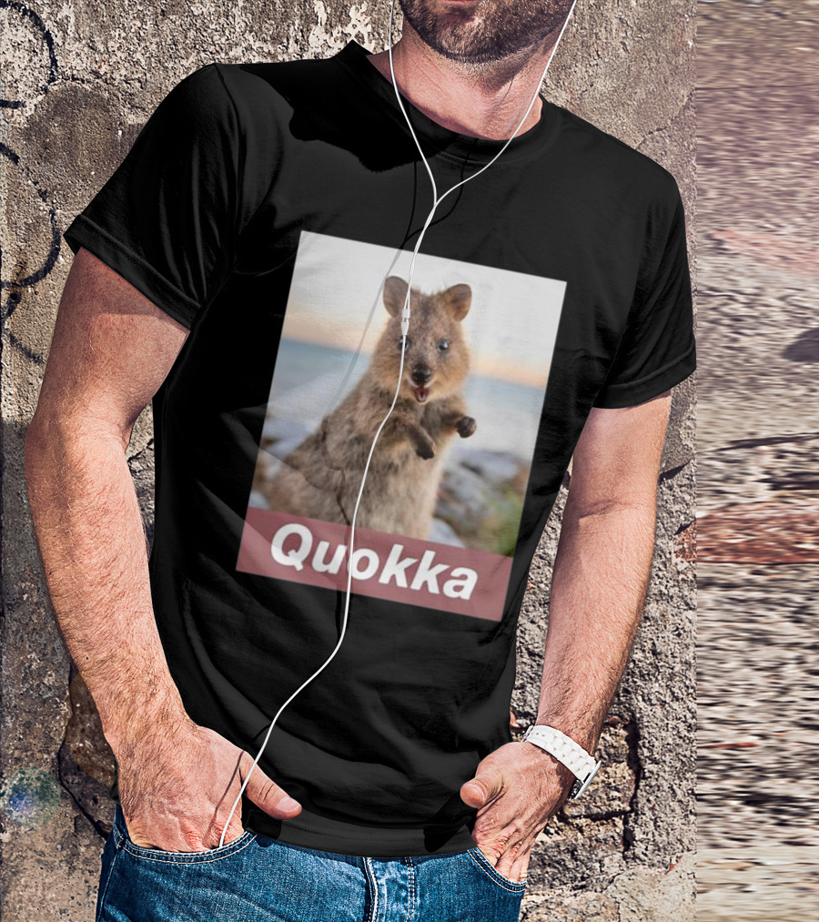 Quokka Hub Sunrise Image With Sunset Backdrop T-Shirt