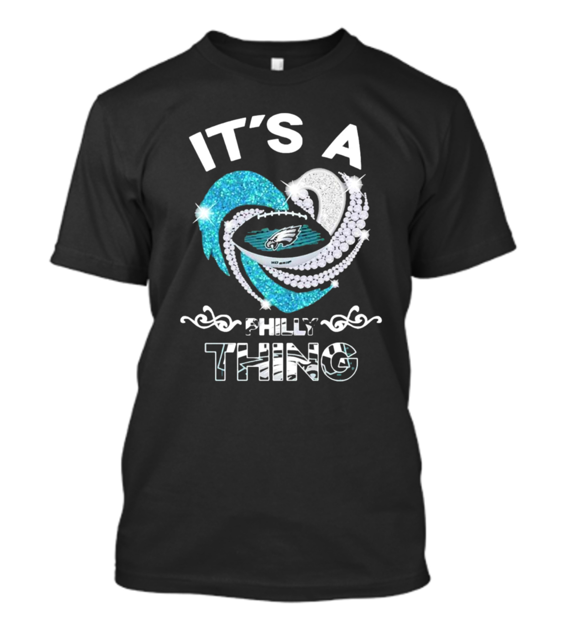 IT’S A Philly Thing Eagles Heart Shape T-Shirt