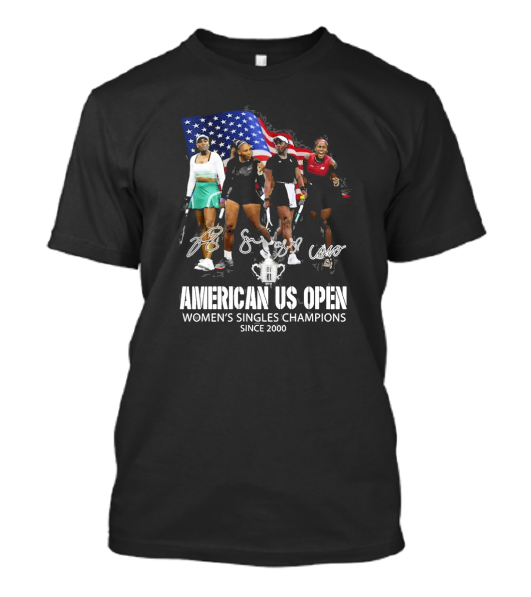 American US Open Women’s Singles Champions Since 2000 T-Shirt