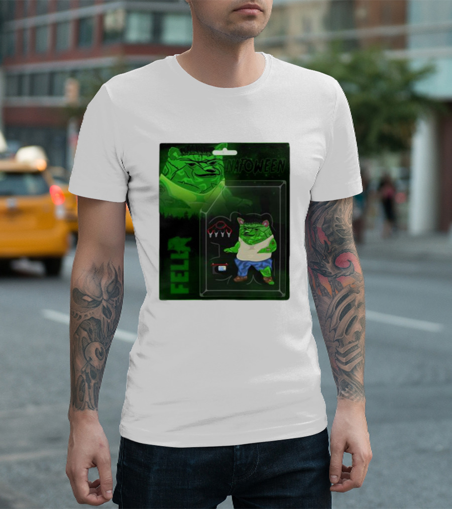 NATOween Fella Organization Hulk Action Figure T-Shirt