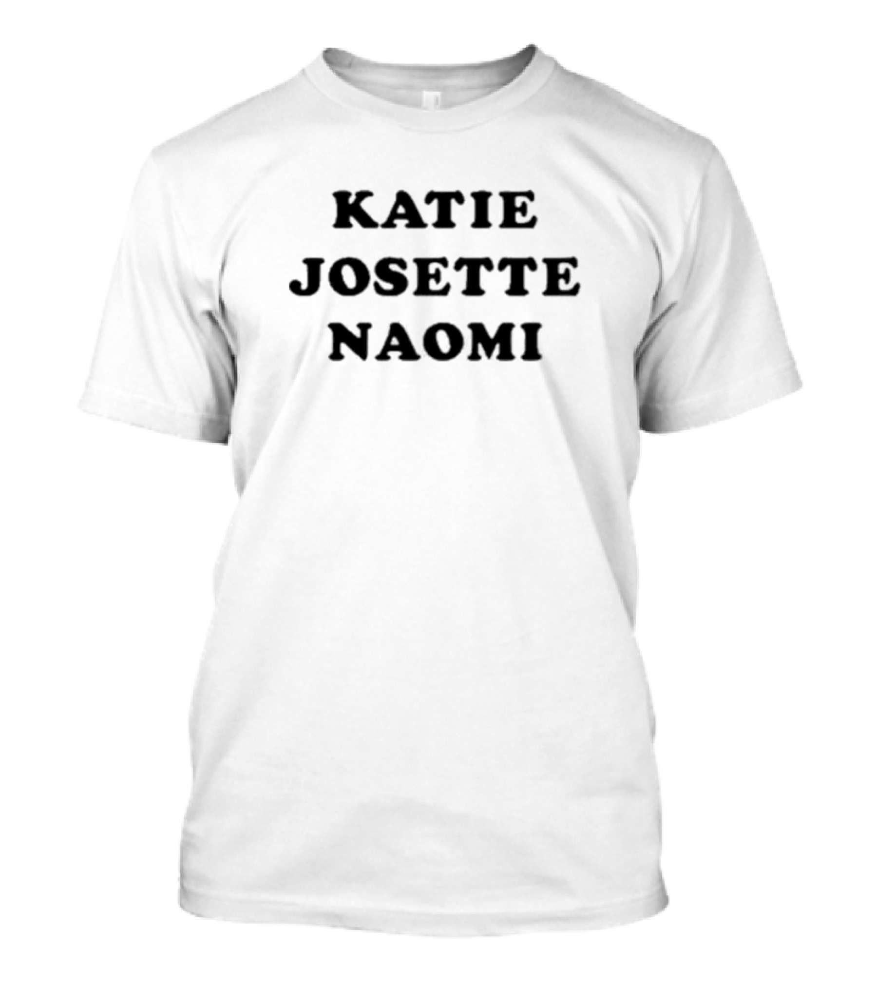 Muna Band Katie Josette Naomi Text T-Shirt