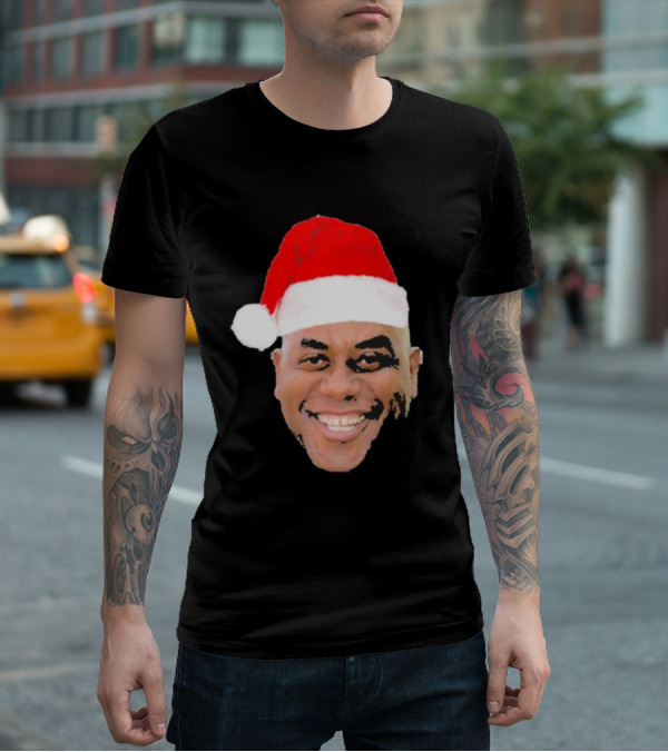 Winter Christmas Ainsley Meme Santa Hat T-Shirt