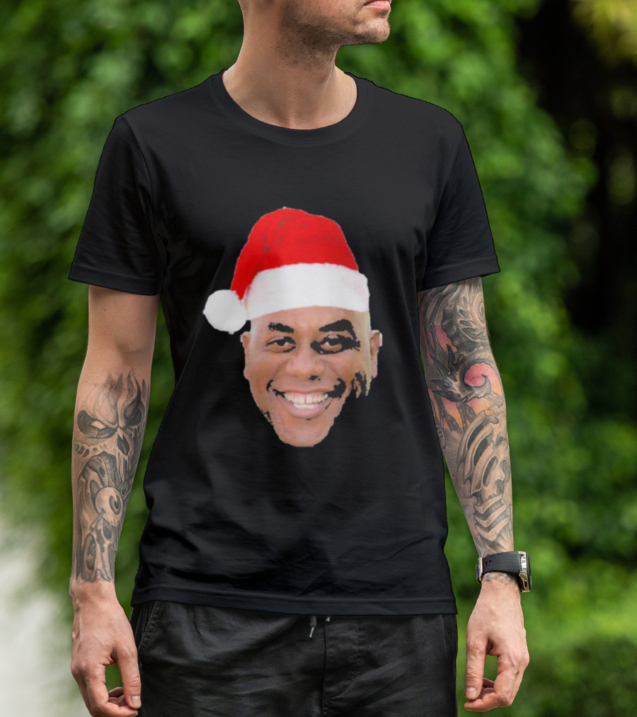 Winter Christmas Ainsley Meme Santa Hat T-Shirt