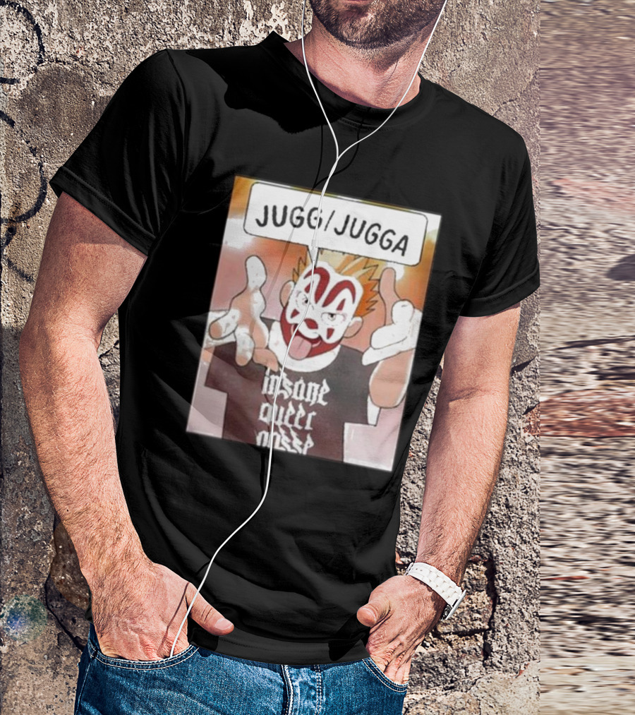 Insane Queer Posse Jugg Jugga Clown Face T-Shirt