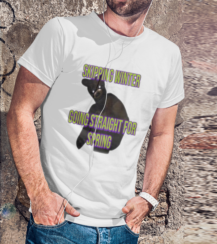 Skipping Winter Going Straight For Spring Five Nights At Freddy's Bear T-Shirt