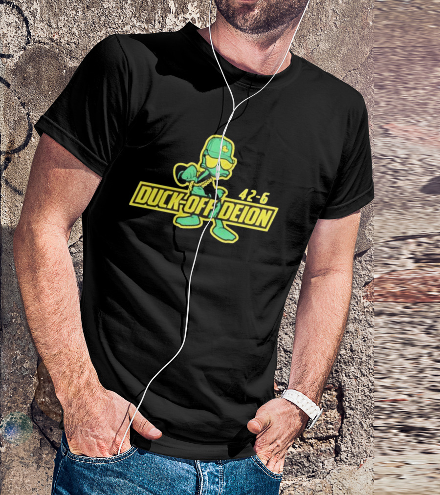 Duck-Off Deion 42-6 Oregon College Football T-Shirt