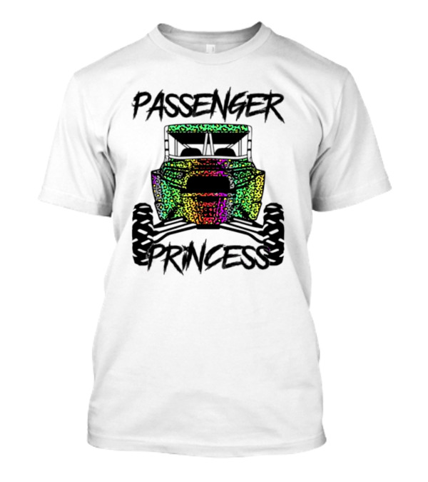 Passenger Princess Colorful Off-Road UTV T-Shirt