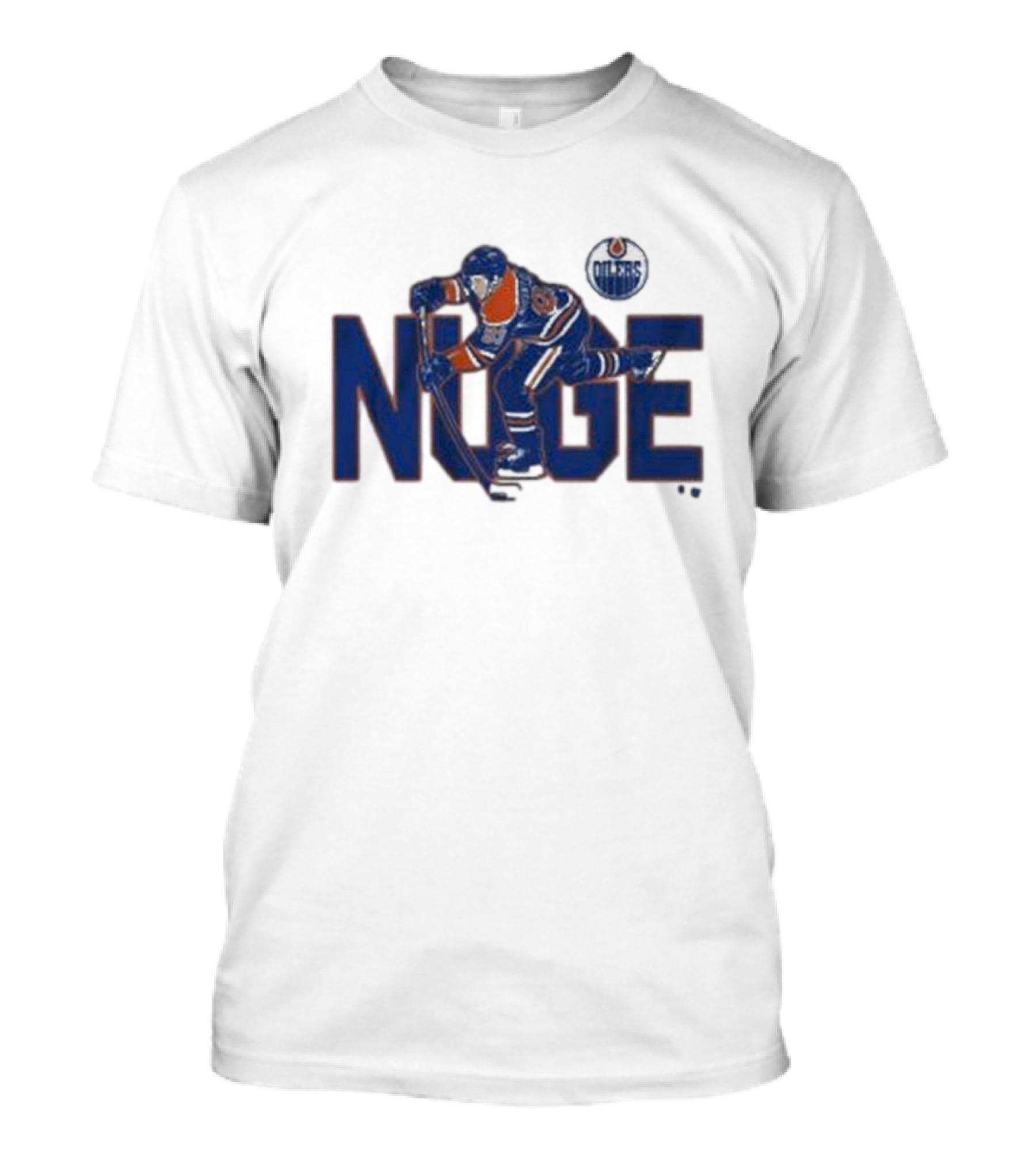 Ryan Nugent-Hopkins NUGE Edmonton Oilers Hockey Player T-Shirt