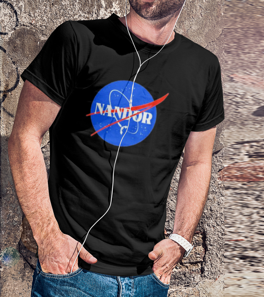 Harvey Guillen Nandor NASA T-Shirt