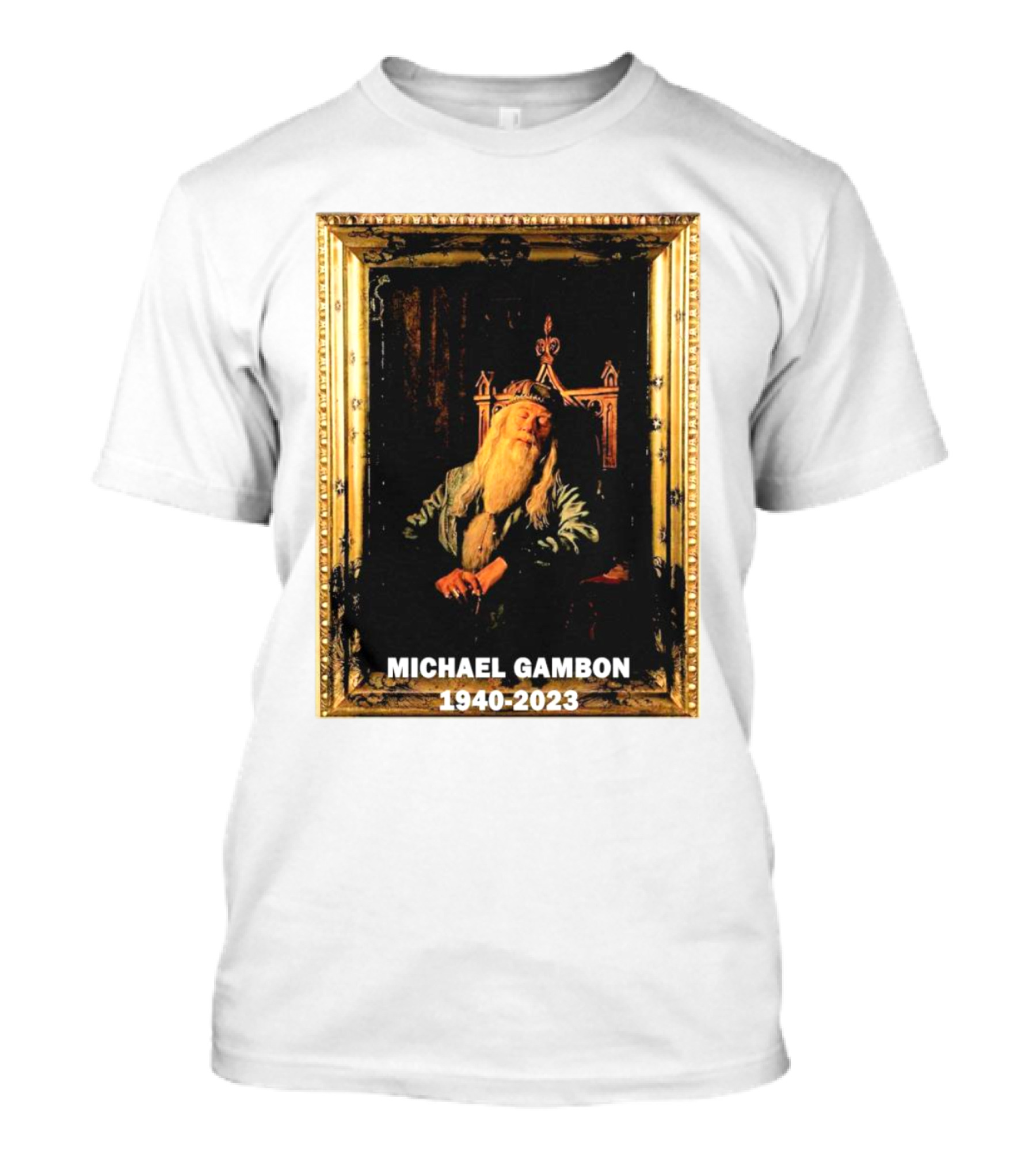 Michael Gambon Dumbledore Tribute 1940-2023 T-Shirt