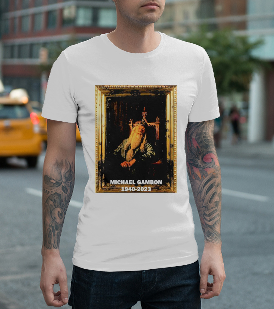Michael Gambon Dumbledore Tribute 1940-2023 T-Shirt