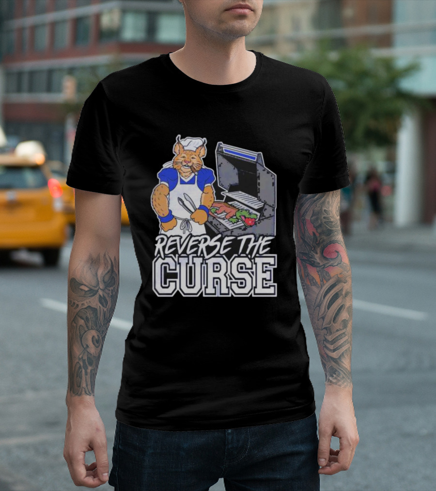 Wildcat Grilling Gator Reverse The Curse T-Shirt