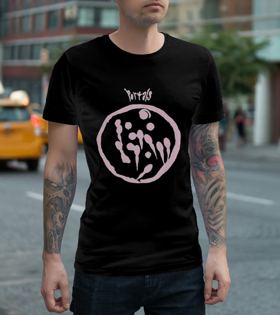 Melanie Martinez Portals Tour Circle and Abstract Shapes T-Shirt