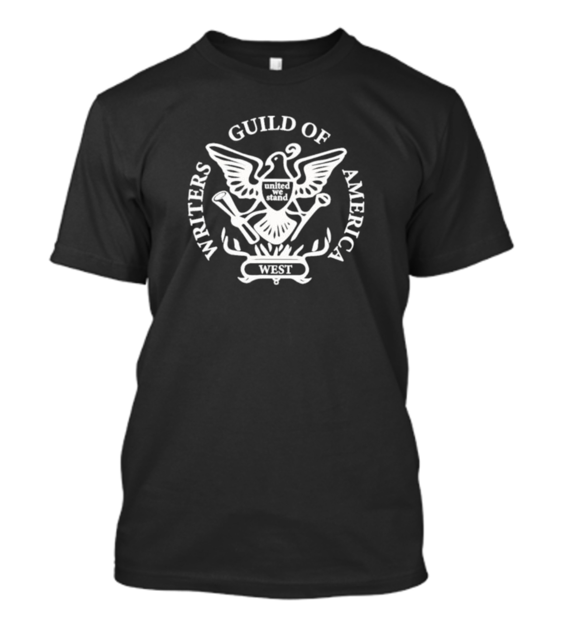 Writers Guild Of America West United We Stand On Strike T-Shirt