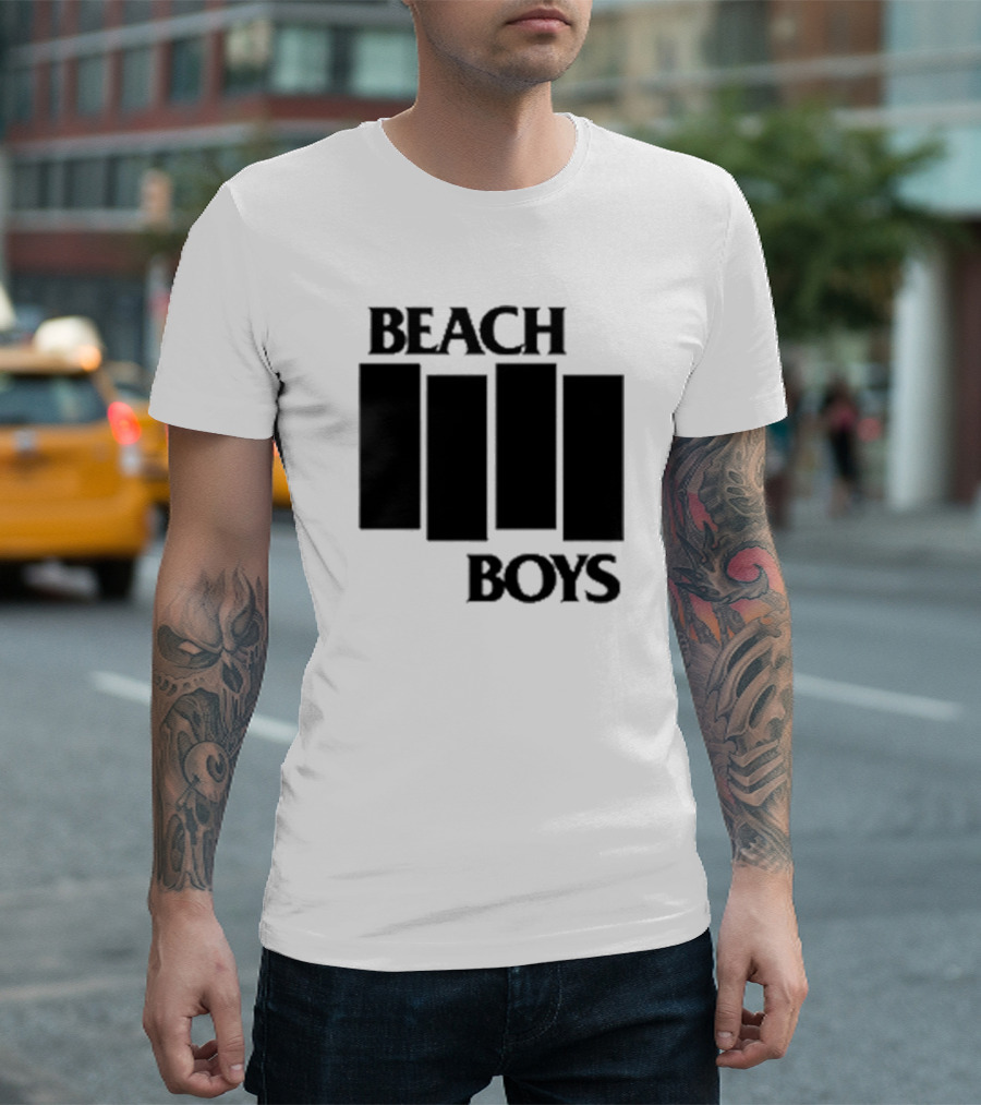 Beach Boys Black Flag T-Shirt