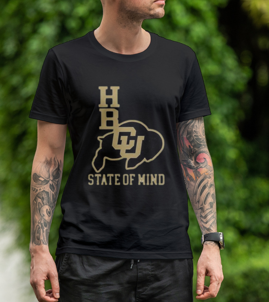 HBCU State Of Mind Colorado Football Buffalo T-Shirt