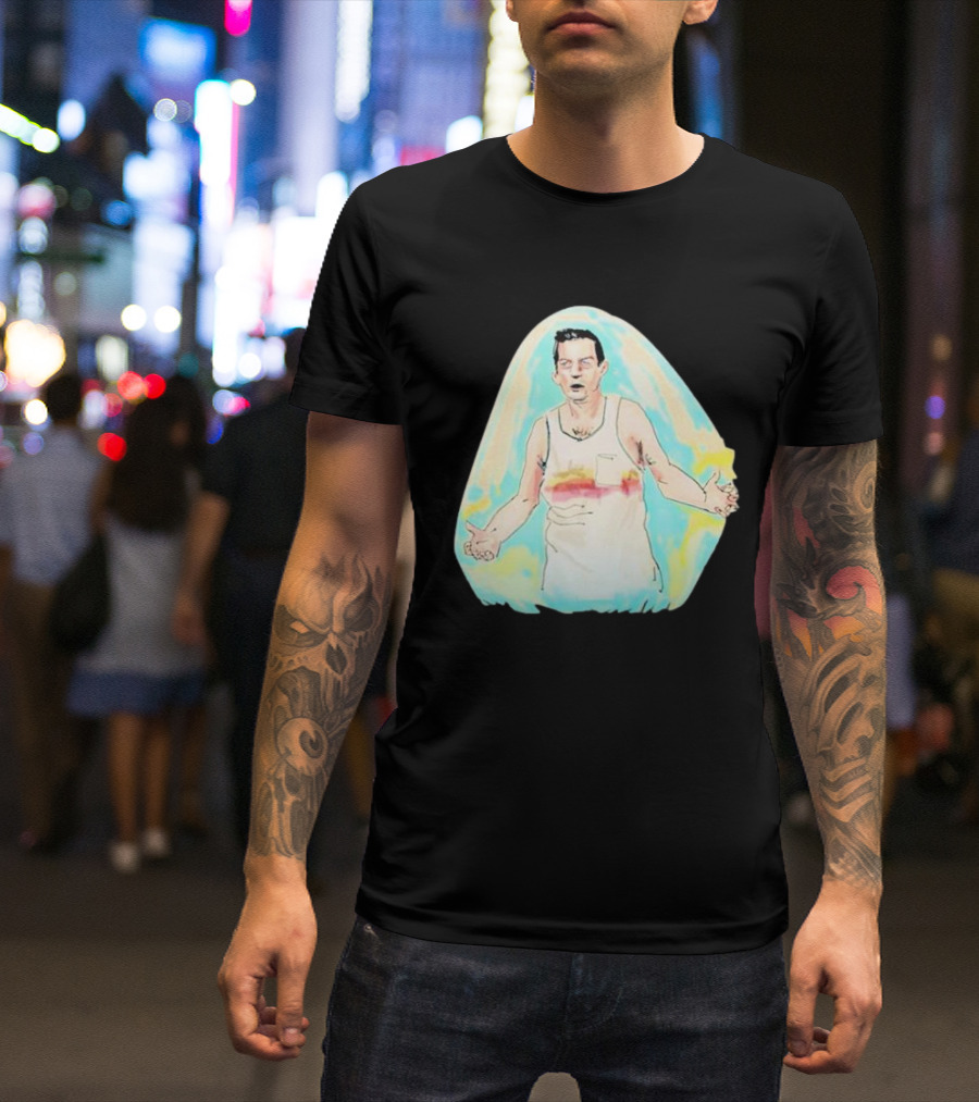 Mike Scollins Aura Character Illustration Tank Top T-Shirt
