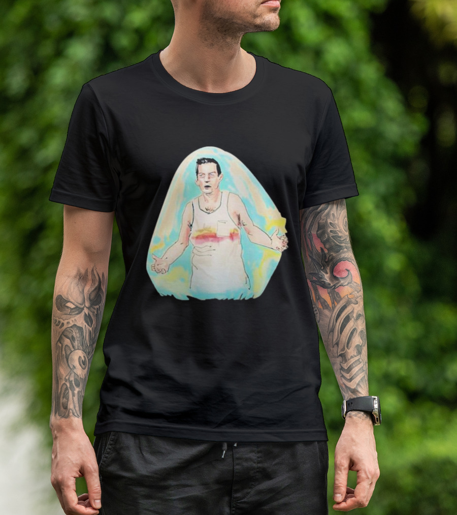 Mike Scollins Aura Character Illustration Tank Top T-Shirt