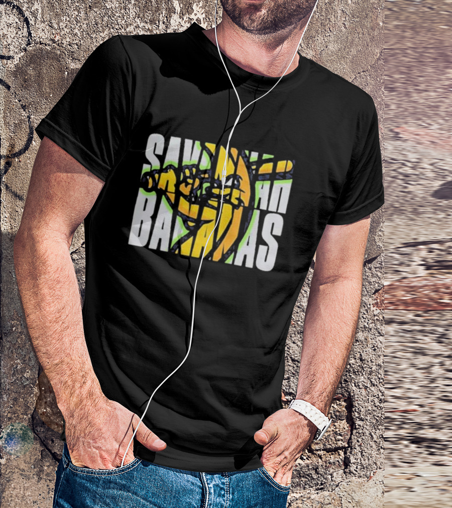 Savannah Bananas Banana Baseball Player T-Shirt