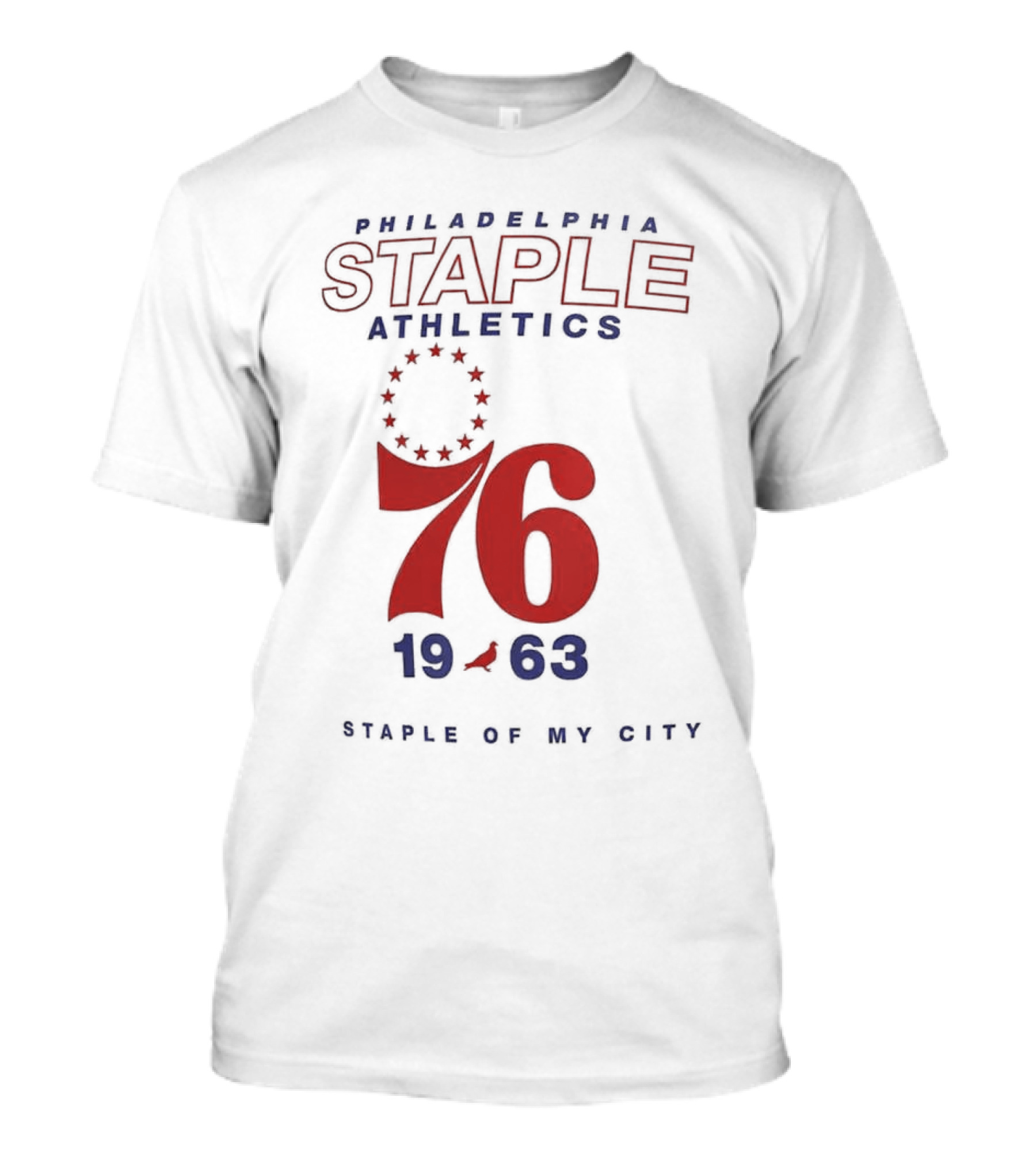 Philadelphia Staple Athletics 76 1963 Staple Of My City T-Shirt