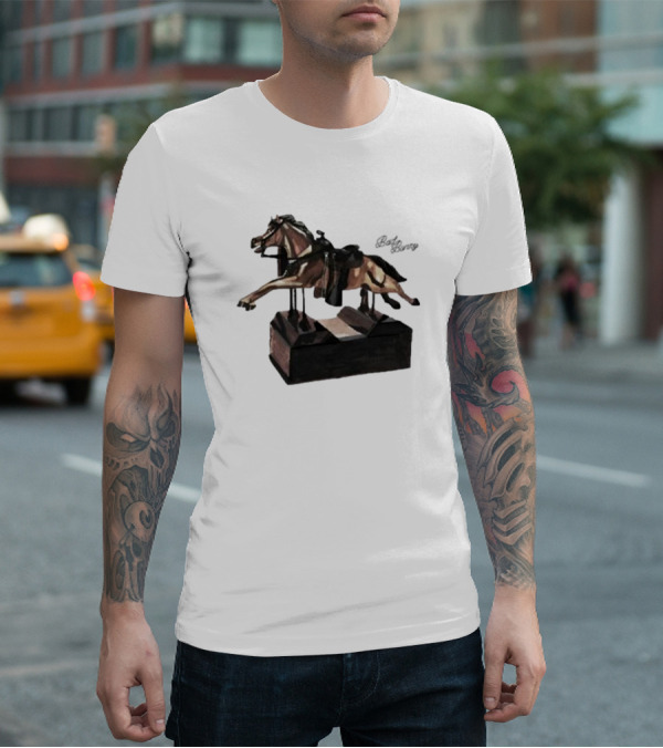 Bad Bunny Un Preview Horse Statue T-Shirt