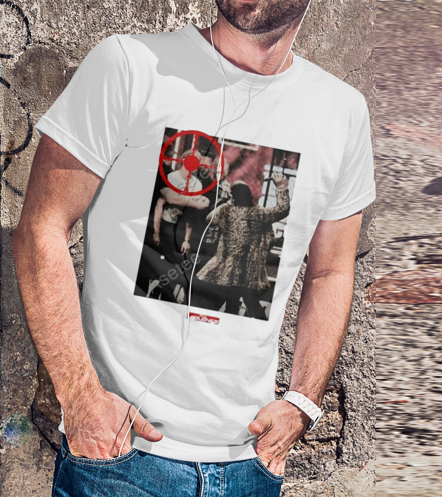 Dillon Danis X Full Violence Bullseye Target Red Circle T-Shirt