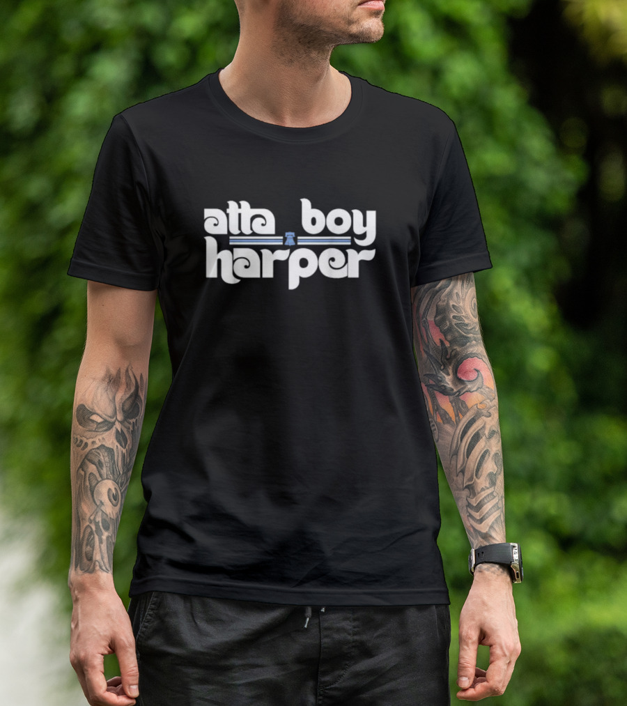 Bryce Harper Philadelphia Attaboy Liberty Bell T-Shirt