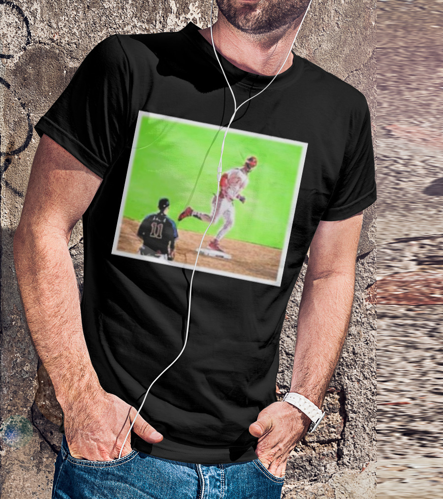 Section 419 Harper Stares Down Arcia Baseball Moment T-Shirt