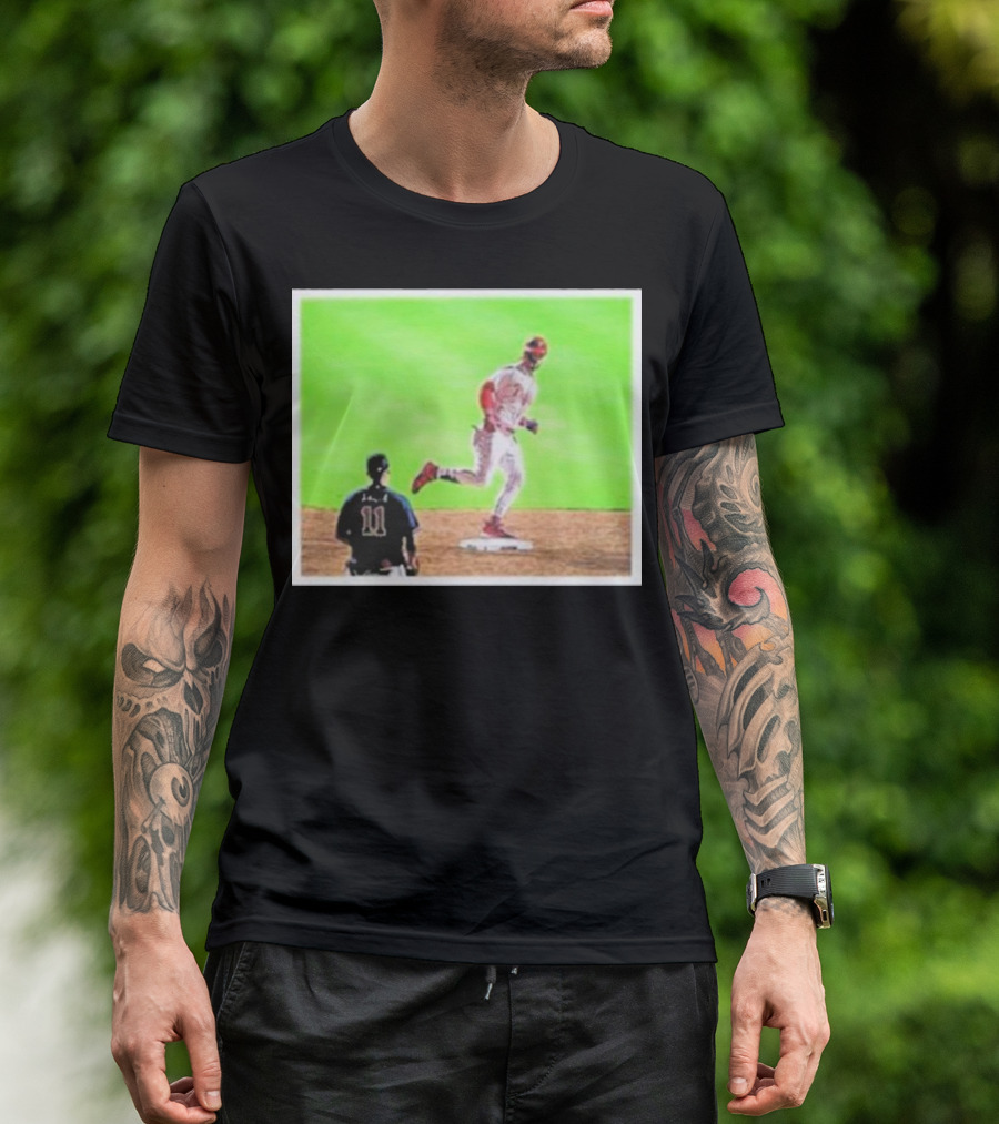 Section 419 Harper Stares Down Arcia Baseball Moment T-Shirt