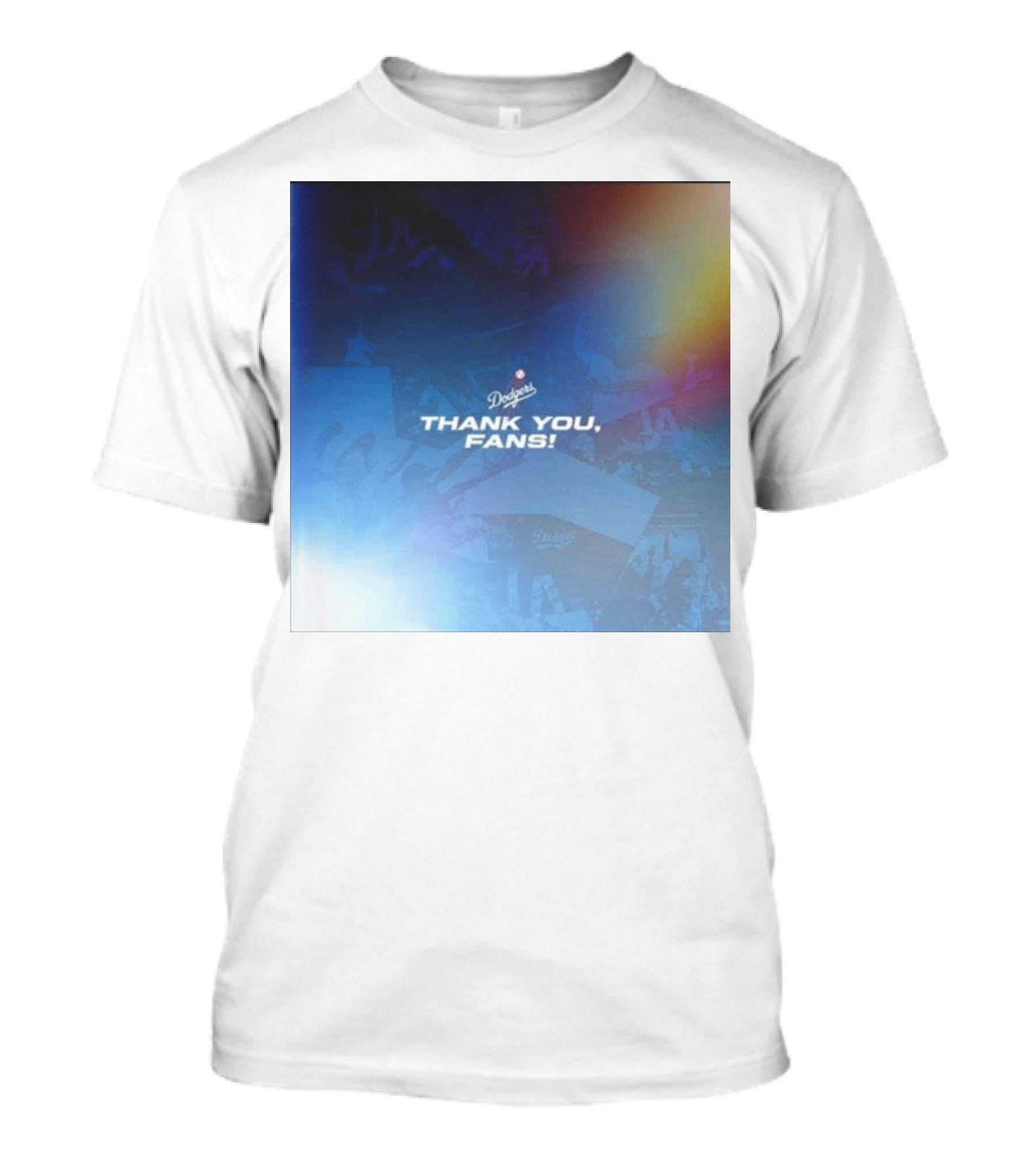 Thank You Dodgers Fans Dodgers Thank You Fans Dodgers T-Shirt
