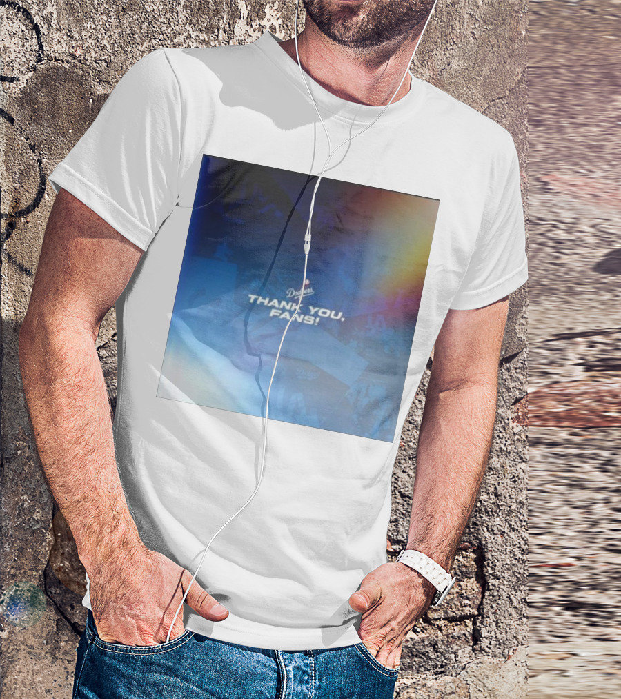 Thank You Dodgers Fans Dodgers Thank You Fans Dodgers T-Shirt