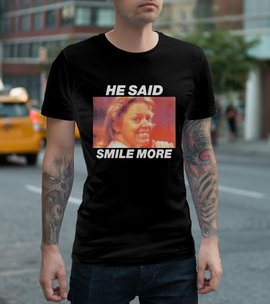 The Cola Corporation Merch Aileen Wournos Smile More He Said T-Shirt