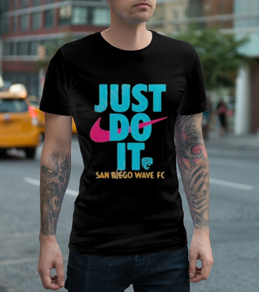 Just Do It San Diego Wave FC T-Shirt