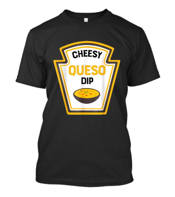Cheesy Queso Dip Condiments Halloween Costume T-Shirt