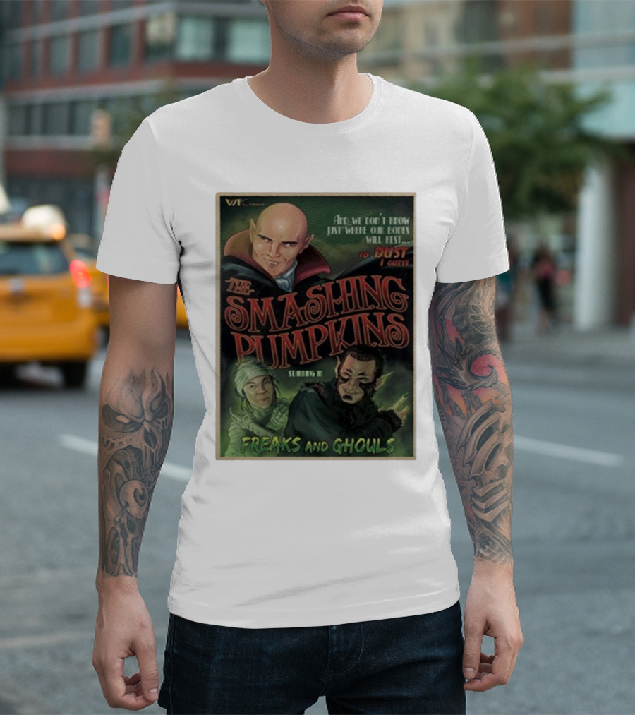 VMC Presents The Smashing Pumpkins Starring in Freaks and Ghouls T-Shirt