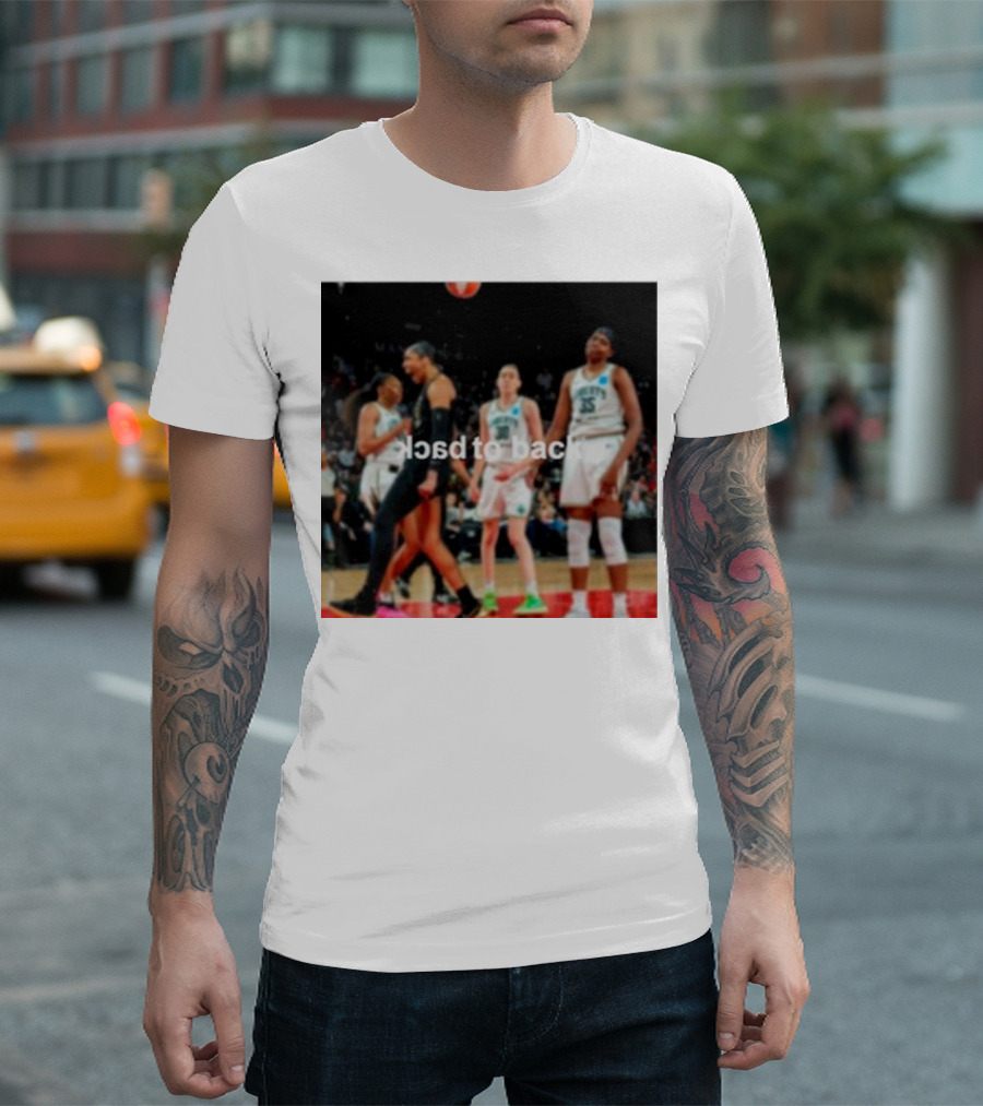 A’ja Wilson Back to Back Basketball Victory T-Shirt