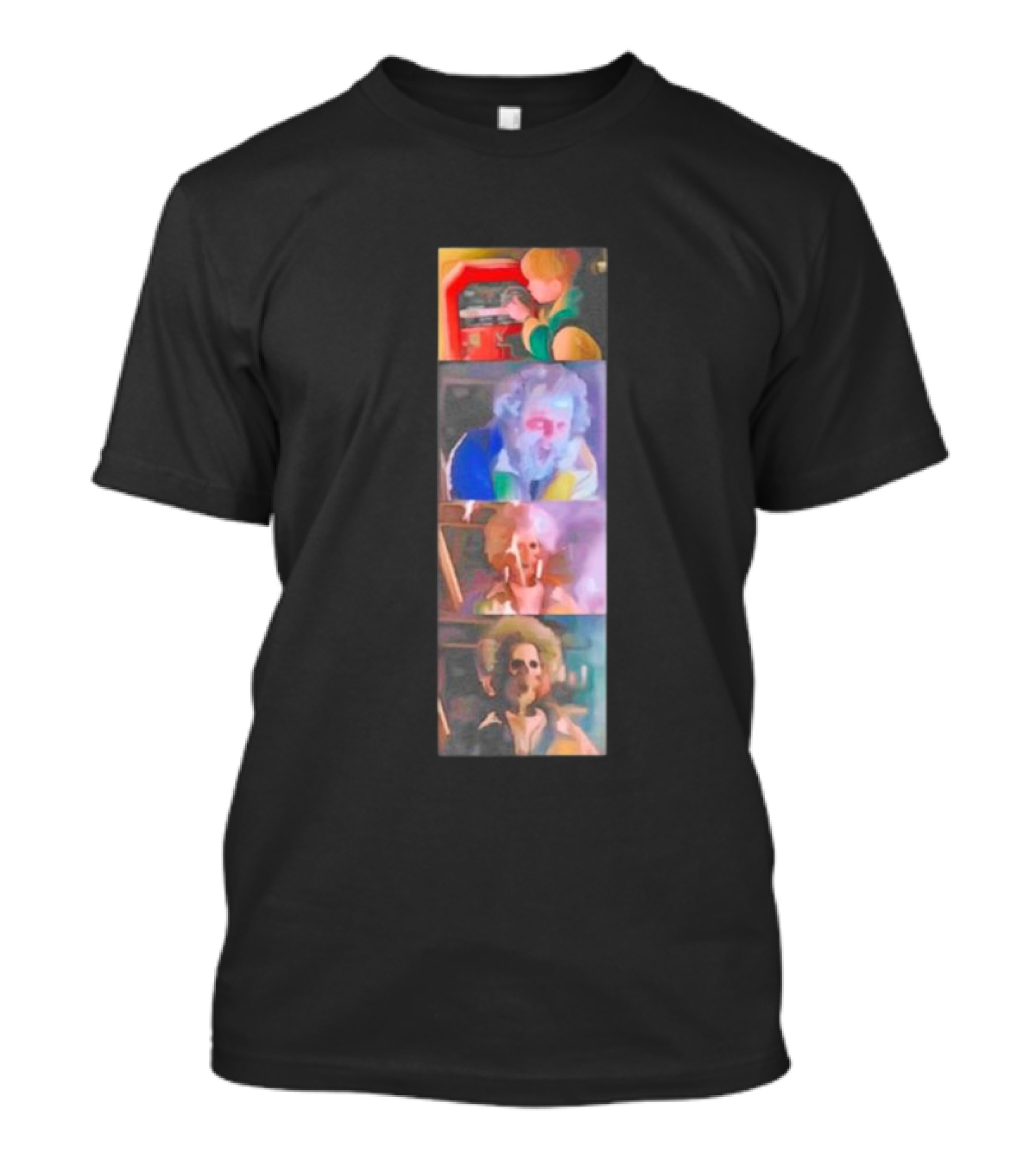 Home Alone Electric Marv Framed Comic Scenes T-Shirt